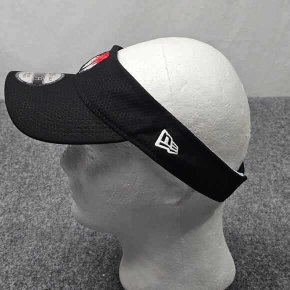 Palm Tree Golf Visor Black New Era‎ Active Performance Headwear One - Picture 3 of 7